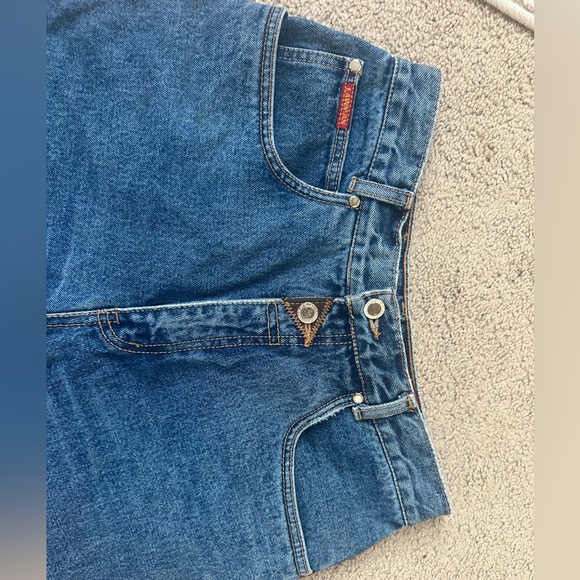 LAWMAN SLIM FIT HIGH WAIST WESTERN VINTAGE JEANS-100% made in USA - Picture 3 of 4